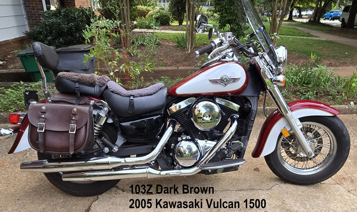 103 Pony Express Leather Saddlebags