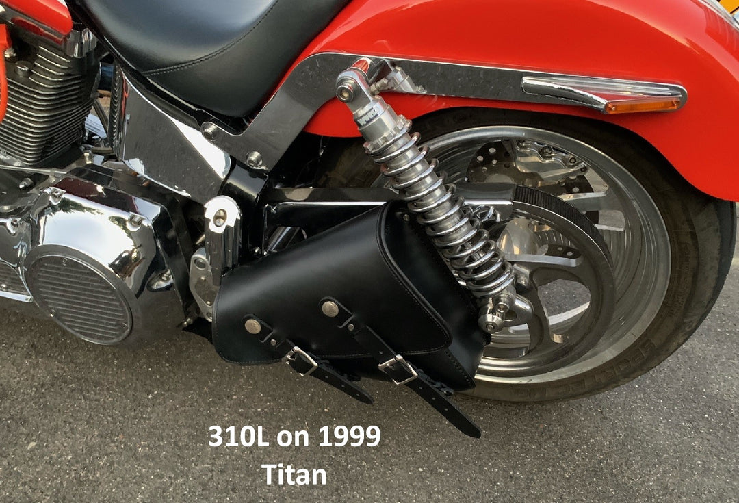 310L Sportster Left Side Leather Solo Bag