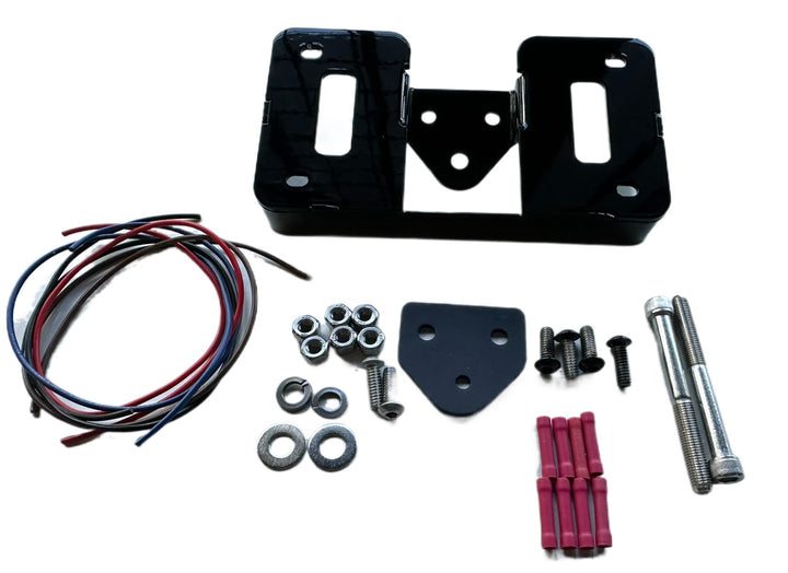 Harley-Davidson カーボーイ 2点セット DYNTS96 Turn Signal Relocation Kit for 1996-2001 Harley Davidson Dynas