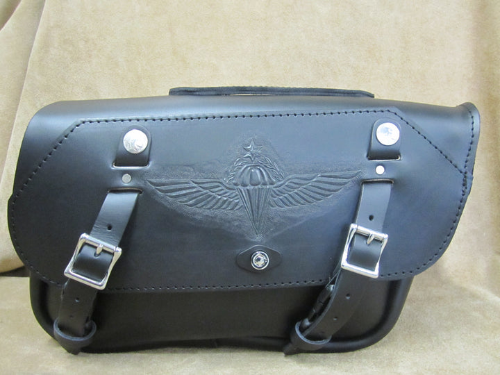 RRL leather carving saddle bag カービング ダブルアールエル) RRL イタリア製 カービング レザー サドル
