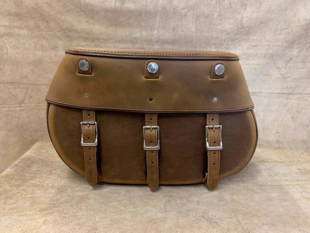 110 Classic Leather Saddlebags