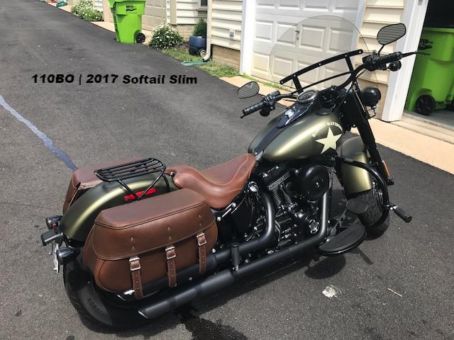 Softail leather saddlebags on sale