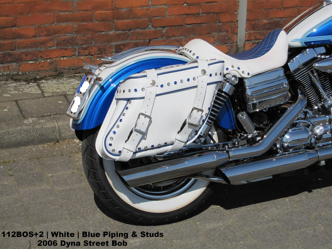絶対一番安い 112+2 Longer Deluxe Wide Angle Leather Saddlebags タイムセール