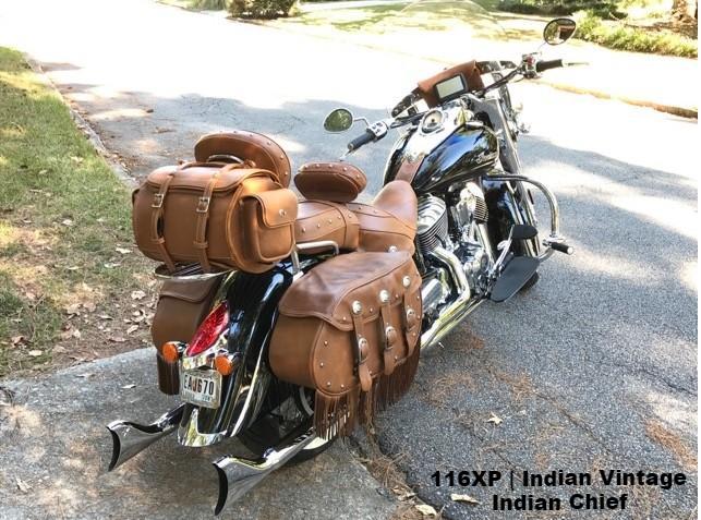 Vintage motorcycle bags on sale