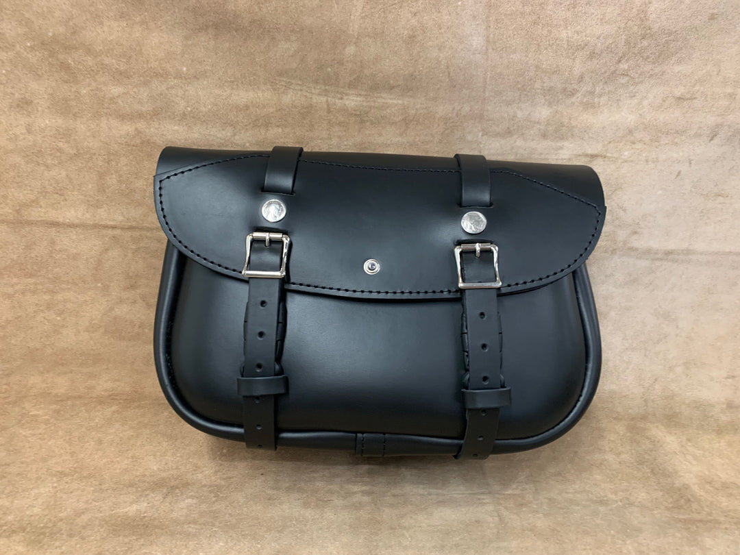 303+2 Longer Pony Express Leather Saddlebags