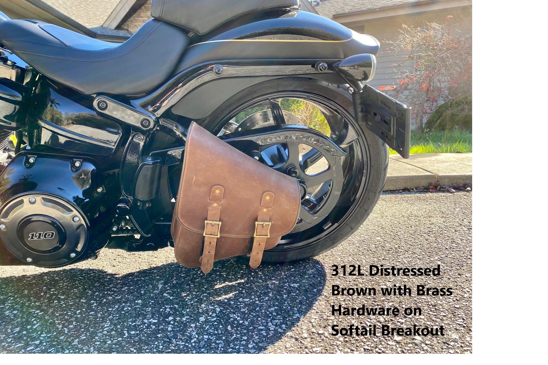 312R Right Side Leather Solo Bag