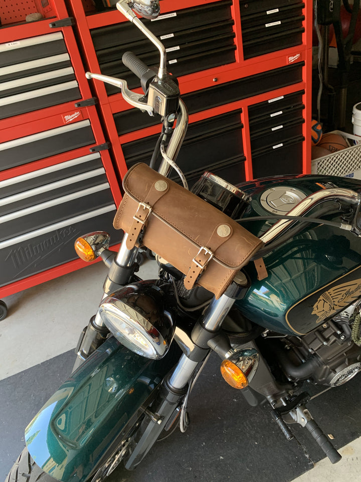 Indian motorcycle handlebar bag on sale